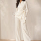 Kimono Offwhite Linen Suit