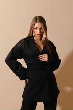 Kimono Blazer - Black