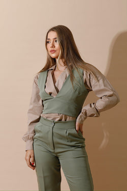 RINI - Full Vest Set - Olive