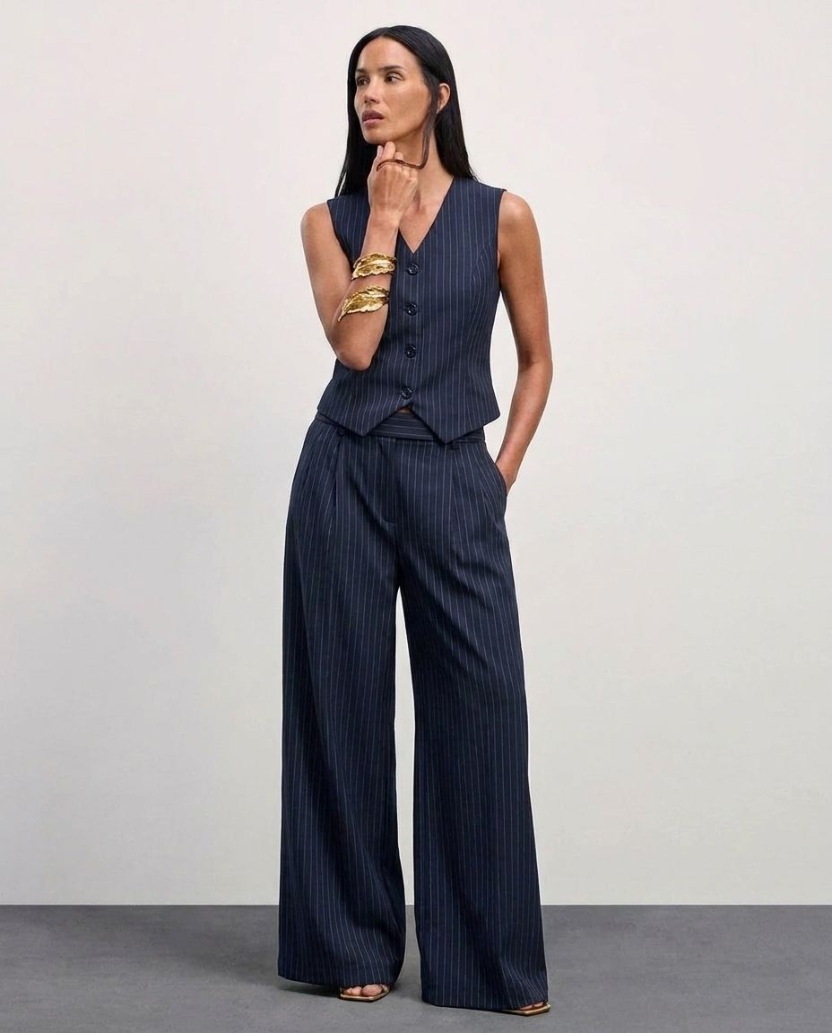 The Madison Pinstripe Co-Ord Set