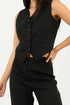 Black Classic Vest Only - Hushy Wear