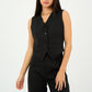 Black Classic Vest Only - Hushy Wear