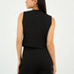 Black Classic Vest Only - Hushy Wear