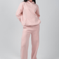 Hoodie & Sweatpants Set in Pink - Hushy Wear