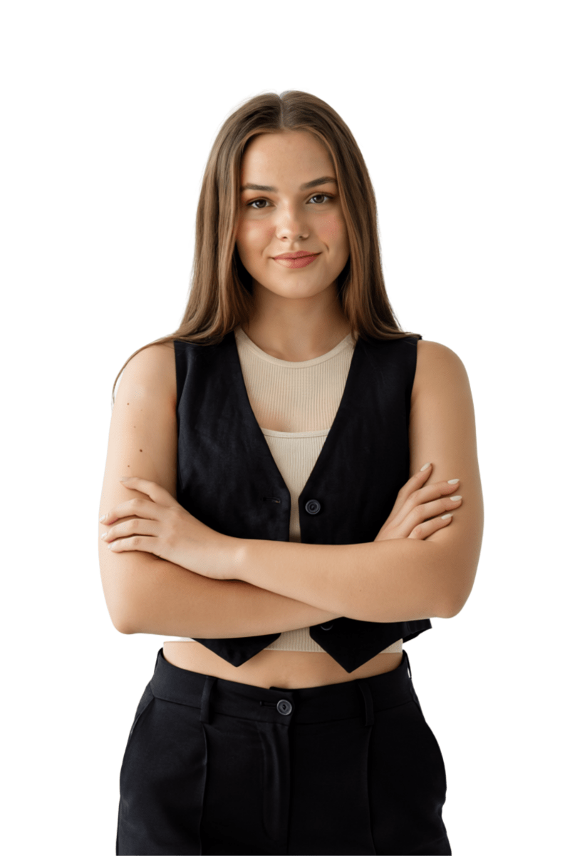 Linen Vest Only - Black - Hushy Wear