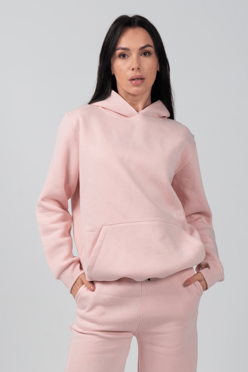 Pink Hoodie (Top Only) - Hushy Wear