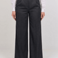 Premium High Waist Trouser - Gray - Hushy Wear