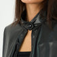 Trench Jacket - Leather - Hushy Wear