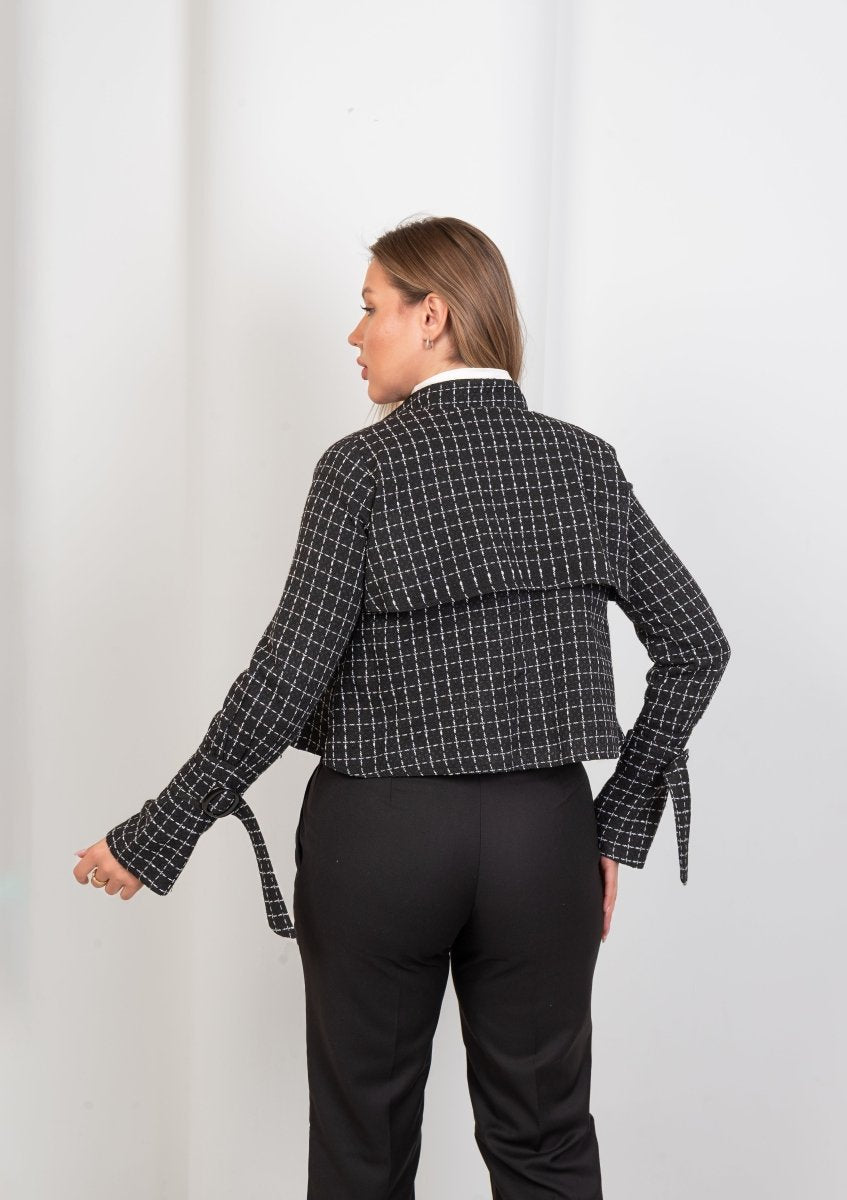 Trench Jacket - Tweed - Hushy Wear