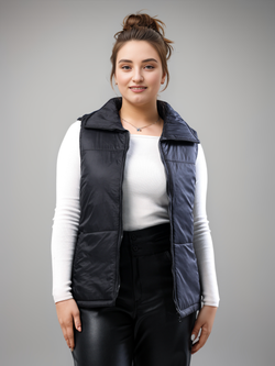 Puffer Vest - Black